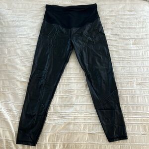 Gap Maternity Faux Leather Leggings